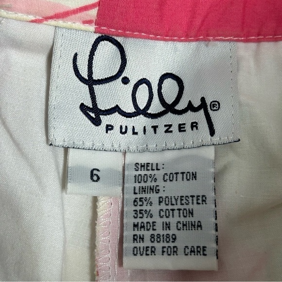 Lilly Pulitzer Colorful Patchwork Shorts - Picture 10 of 13